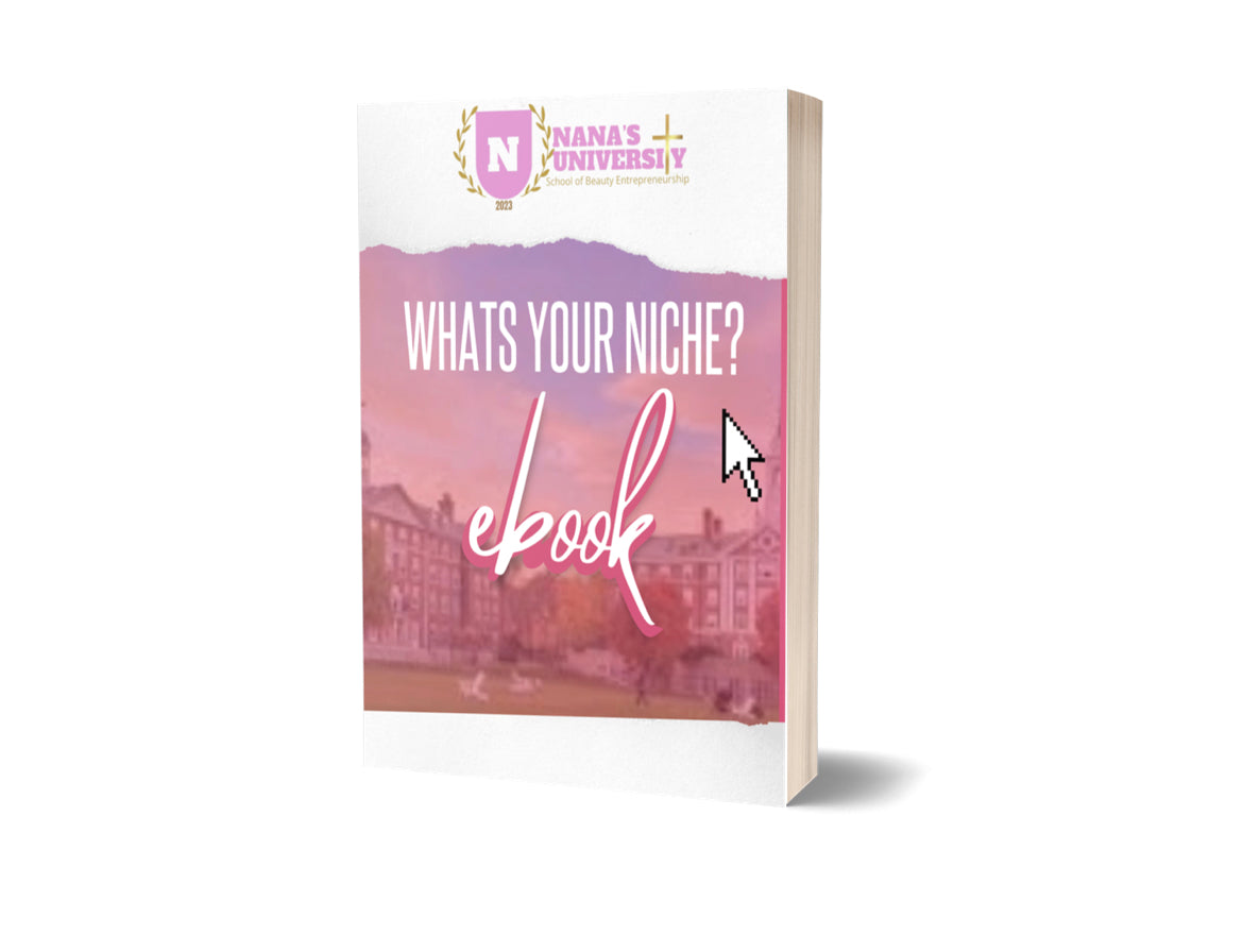 Whats your niche EBOOK?